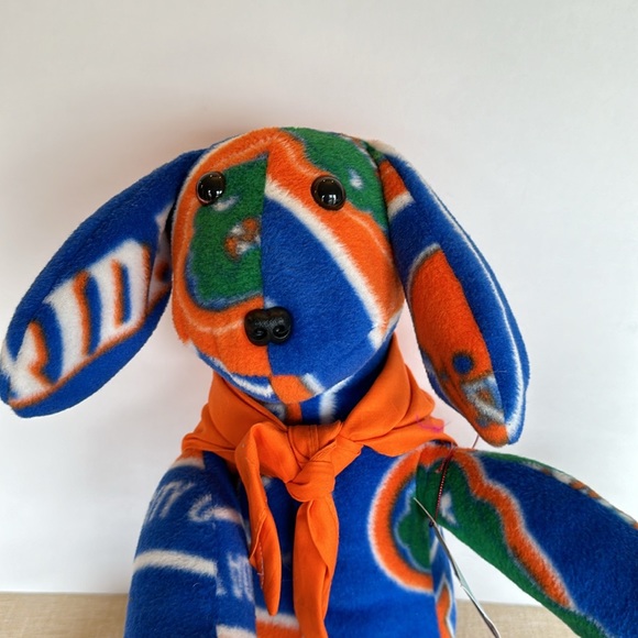 University of Florida Gators Handmade Stuffed Dog - New - Picture 2 of 8